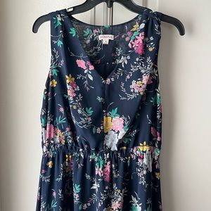 Maxi floral dress